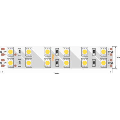 Светодиодная лента SWG SWG5120-24-28.8-RGBWW-M 009256