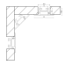 Профиль алюминиевый SWG RC-1030 000084