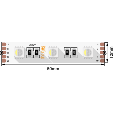 Светодиодная лента SWG SWG560-12-19.2-RGB_WW 12В 19.2Вт IP20 цвет RGB+2700K 010116