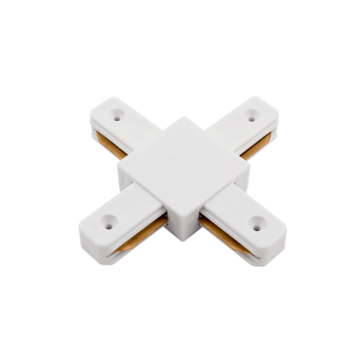 X-коннектор для однофазного накладного трека SWG KXZ-WH-X 002031