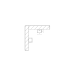Профиль алюминиевый (комплект) SWG Standard SF-1612-3MT 00-00031954