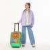 Чемодан детский 32 л (S) Sacvoyage, отдел на молнии, цвет зелёный