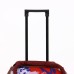 Чемодан малый 37 л (S) с сумкой Sacvoyage, отдел на молнии, наружный карман, с расширением, цвет бордовый