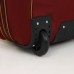 Чемодан малый 37 л (S) с сумкой Sacvoyage, отдел на молнии, наружный карман, с расширением, цвет бордовый