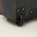 Чемодан малый 37 л (S) с сумкой Sacvoyage, отдел на молнии, наружный карман, с расширением, цвет серый