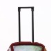 Чемодан малый 37 л (S) с сумкой Sacvoyage, отдел на молнии, с расширением, наружный карман, цвет бордовый