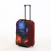 Чемодан малый 37 л (S) с сумкой Sacvoyage, отдел на молнии, с расширением, цвет фиолетовый
