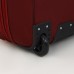 Чемодан малый 37 л (S) с сумкой Sacvoyage, отдел на молнии, с расширением, цвет фиолетовый