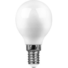 Лампа светодиодная Saffit SBG4513 шар E14 13W 6400K 55159