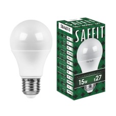 Лампа светодиодная Saffit SBA6015 шар E27 15W 4000K 55011