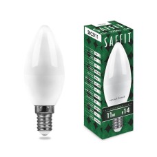 Лампа светодиодная Saffit SBC3711 Свеча E14 11W 2700K 55131