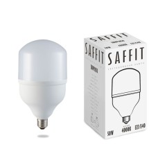Лампа светодиодная Saffit SBHP1050 E27-E40 50W 4000K 55094