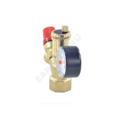 Группа безопасности SantechSystems д/котла 1" м/м лат 3бар до 44 кВт