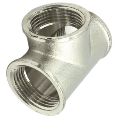 Тройник SantechSystems лат Ду40 м/м никель