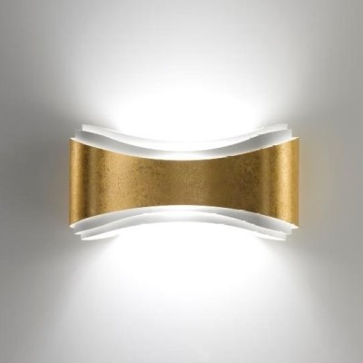 Настенный светильник Selene Illuminazione Ionica 40 white/gold