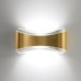 Настенный светильник Selene Illuminazione Ionica 40 white/gold