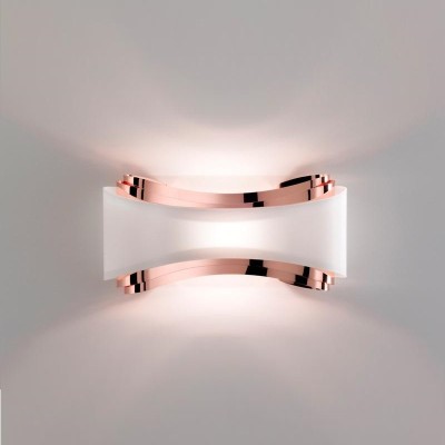 Настенный светильник Selene Illuminazione Ionica Glass 43 copper