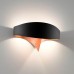 Настенный светильник Selene Illuminazione Scudo black/copper