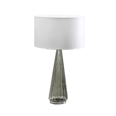 Настольная лампа Selene Illuminazione Costa Rica smoke/white