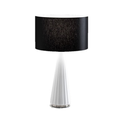 Настольная лампа Selene Illuminazione Costa Rica white/black