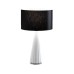 Настольная лампа Selene Illuminazione Costa Rica white/black