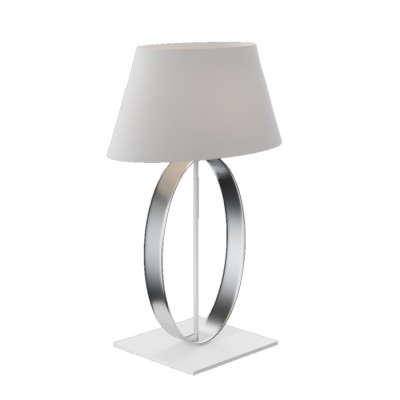 Настольная лампа Selene Illuminazione Inari cromo/white