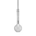 Подвесной светильник Selene Illuminazione Ampolla clear/chrome