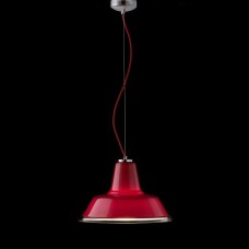 Подвесной светильник Selene Illuminazione Lampara cromo/red/white