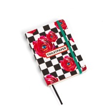 Блокнот Seletti Roses on Check Medium