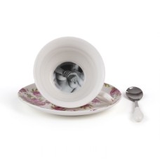 Чайная пара Seletti Lady Tarin Rose Fortuna
