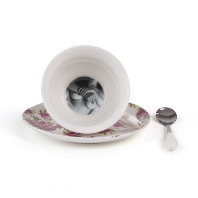 Чайная пара Seletti Lady Tarin Rose Fortuna
