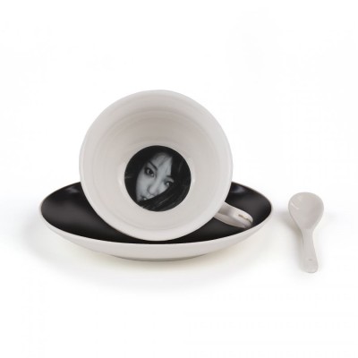 Чайная пара Seletti Lady Tarin Stripes Bellona
