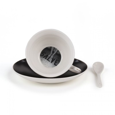 Чайная пара Seletti Lady Tarin Stripes Minerva