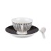 Чайная пара Seletti Lady Tarin Stripes Minerva