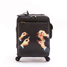 Чемодан Seletti Lipstick Black