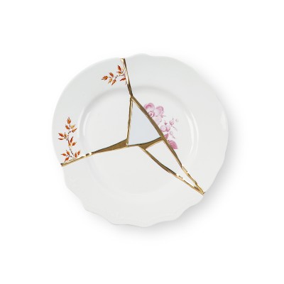 Десертная тарелка Seletti Kintsugi