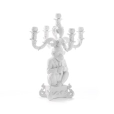 Канделябр Seletti Burlesque Chimp White