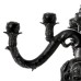 Канделябр Seletti Giant Burlesque 3 Monkeys Black