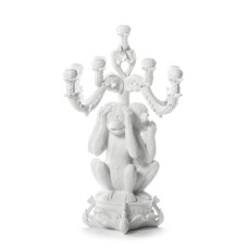 Канделябр Seletti Giant Burlesque 3 Monkeys White