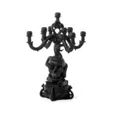 Канделябр Seletti Giant Burlesque Skull Black