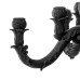 Канделябр Seletti Giant Burlesque Skull Black