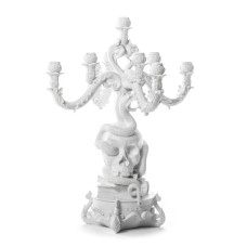 Канделябр Seletti Giant Burlesque Skull White