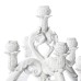 Канделябр Seletti Giant Burlesque Skull White