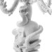 Канделябр Seletti Giant Burlesque Skull White