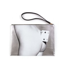 Клатч Seletti Two of spades