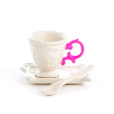 Кофейная пара Seletti I-Coffee Fuchsia