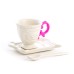 Кофейная пара Seletti I-Coffee Fuchsia