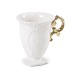 Кружка Seletti I-Mug Gold