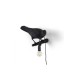 Настенный светильник Seletti Bird Looking Right Black Outdoor