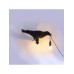 Настенный светильник Seletti Bird Looking Right Black Outdoor
